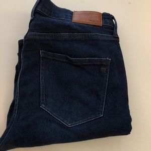 Madewell high rise skinny jeans